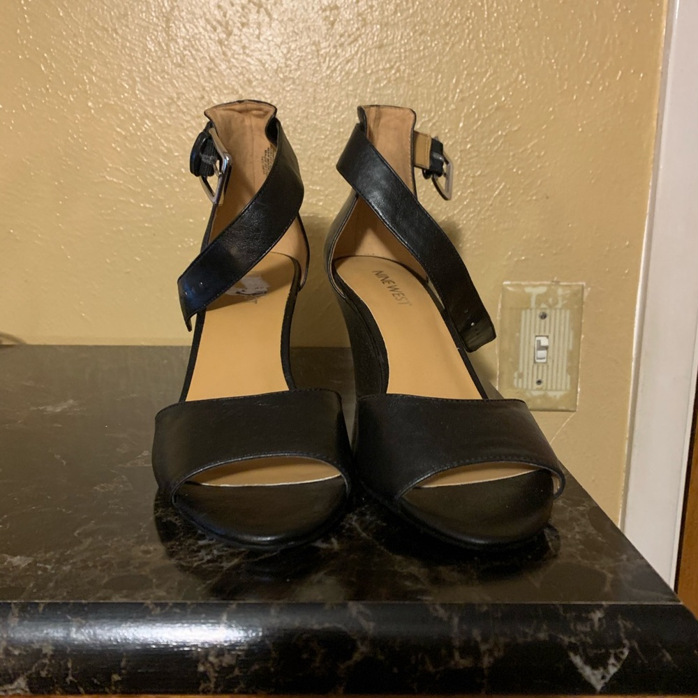 Nine West sandals.
